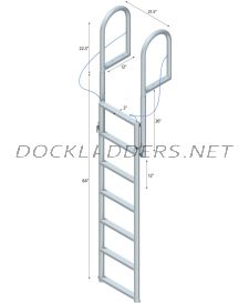 7 Step Lift Ladder with 2" Standard Steps